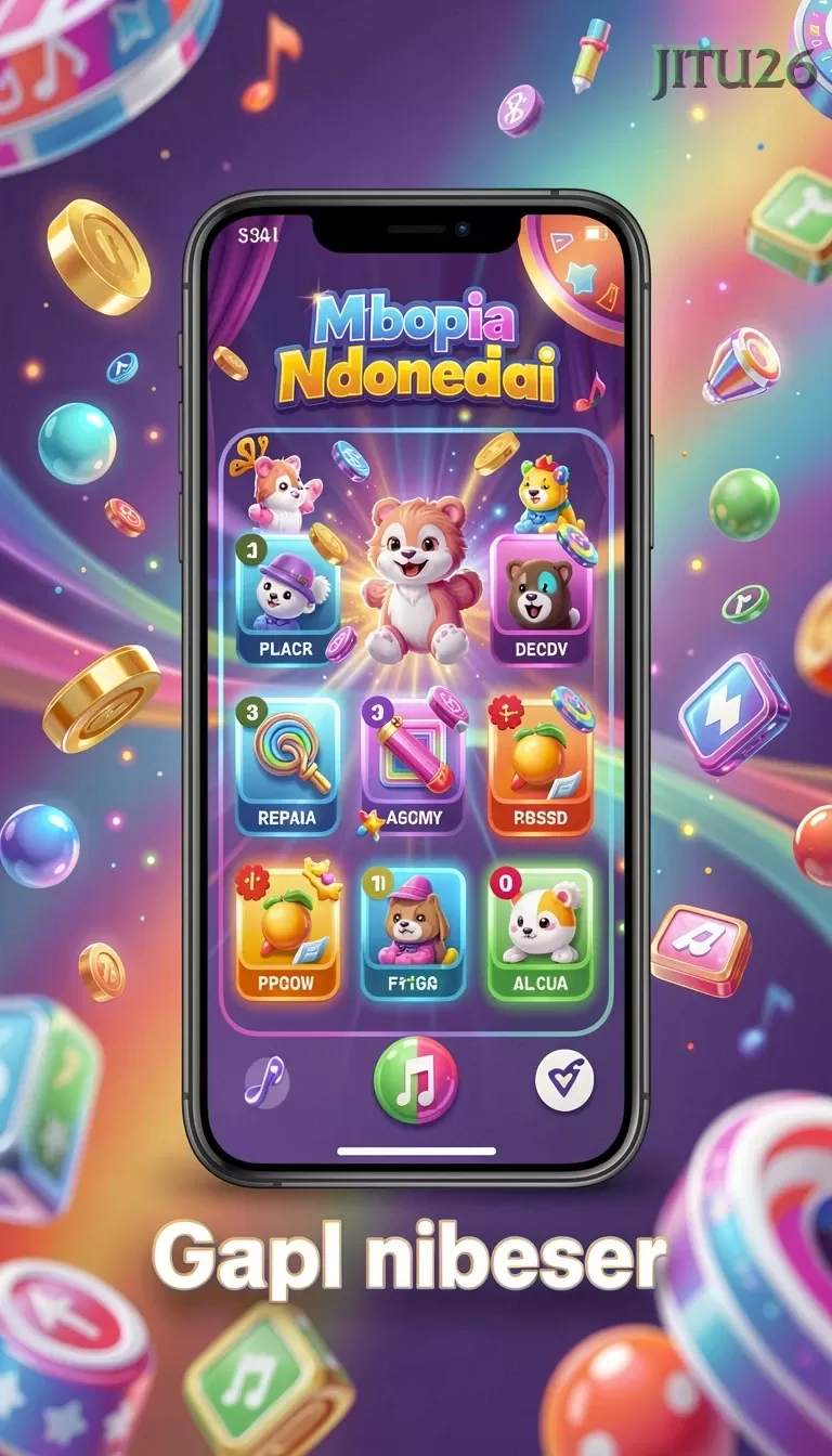 Cuplikan layar UFO777 — menu navigasi