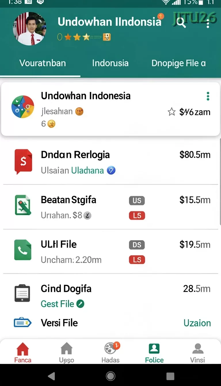 Cuplikan layar MPOTURBO — halaman utama